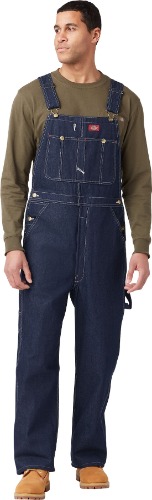 Indigo Bib Overalls - Men's|-|Salopette Indigo - Homme | Indigo Blue / 36 / 32