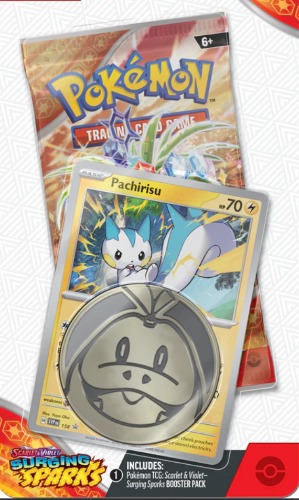 Surging Sparks Checklane Blister - Pachirisu