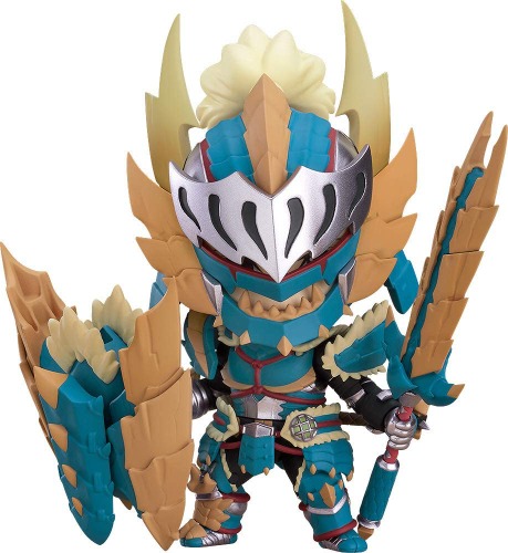 Monster Hunter World - Hunter - Nendoroid #1421 - Male Zinogre Alpha Armor Ver. (Good Smile Company) - Pre Owned