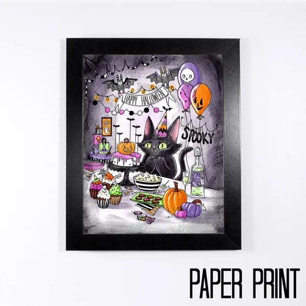Halloween Party Art Print