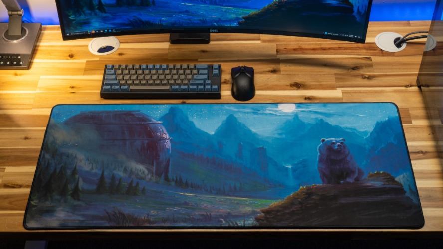 Blooprint "Landscape" Limited Edition XL Mousepad