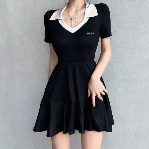 Such Cute Slim Polo Dress SD01785
