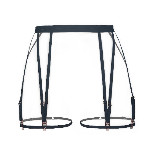 Frisson Garters Black - XS/S / Black