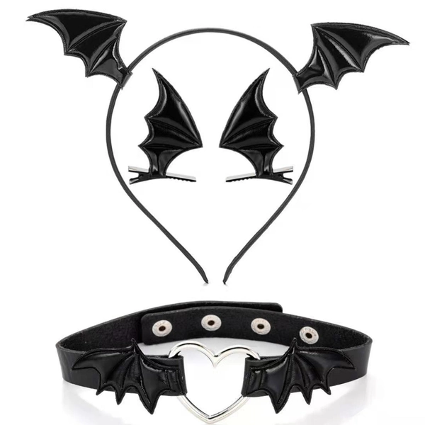 Amorino Bat Wings Hair Accessories