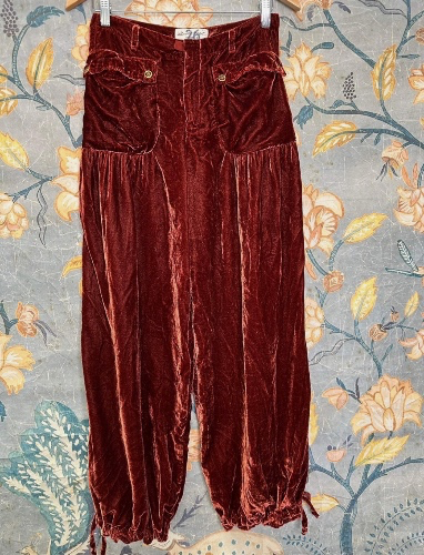 Free People Lotus Velvet Pants 