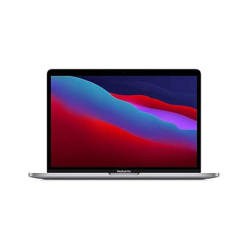 2020 Apple MacBook Pro with Apple M1 Chip (13-inch, 8GB RAM, 256GB SSD) (QWERTY English) Space Grey (Renewed) - Space Grey - 256 GB