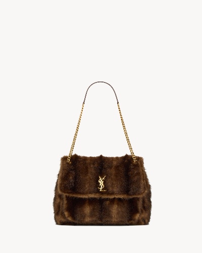 NIKI large in shearling | Saint Laurent | YSL.com