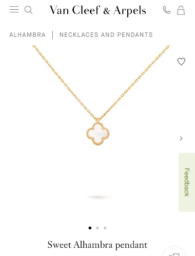 Vintage Alhambra pendant