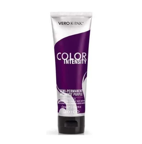 Joico Color Intensity Semi Permanent Hair Dye, Trendy Colour for Women or Men, Rich, Intense and Long Lasting Colour, 4oz - Amethyst Purple