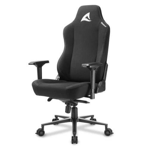 Sharkoon Silla Fabric Negro 160º Skiller SGS40 Gaming Stuhl, Schwarz, mit atmungsaktiven Stoff-Überzug, Acacia, Multicolour, breit