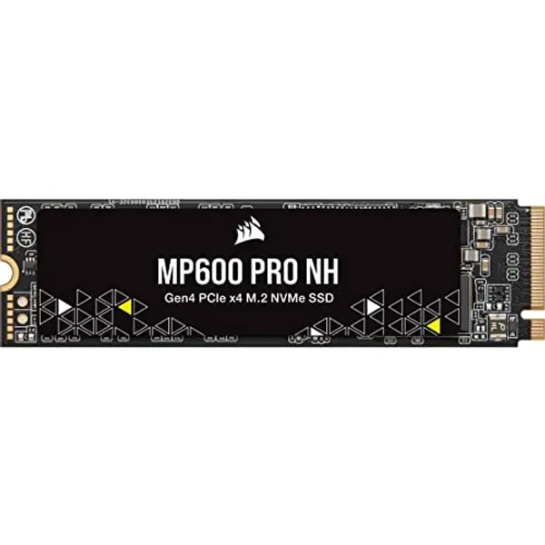 Corsair MP600 PRO NH 8TB PCIe Gen4 x4 NVMe M.2 SSD โ High-Density TLC NAND โ M.2 2280 โ DirectStorage Compatible - Up to 7,000MB/sec - No Heatsink - Black