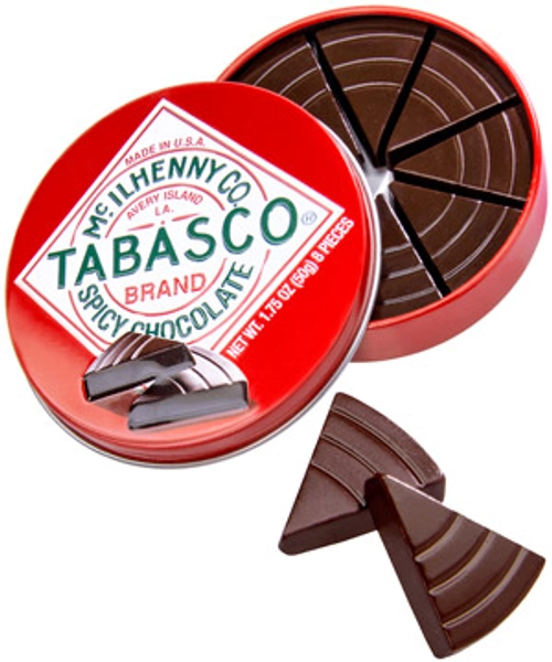 Tabasco Brand Spicy Chocolate Wedges