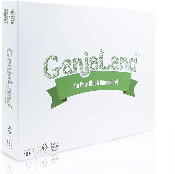 Ganjaland - The Novelty Board Game That Will Take You On an Epic Adventure - by What Do You Meme? - 