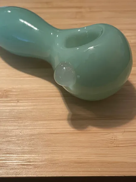 Glass Pipe Jade Bowl Tobacco Pipe Gift Hand Pipe Pipes 4.5”