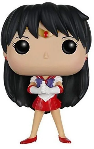 Funko POP Anime: Sailor Moon - Sailor Mars Action Figure,Multi-colored,3.75 inches - 