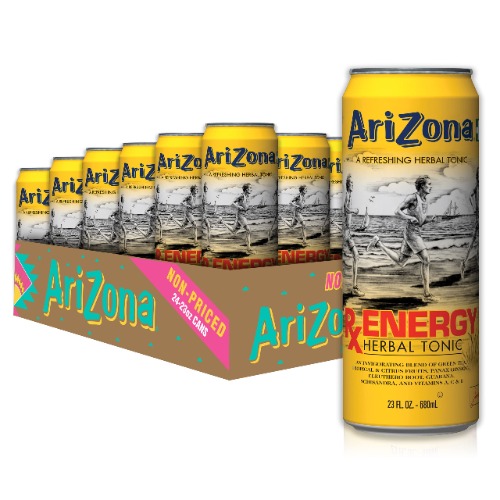 AriZona Rx Energy - Big Can, 23 Fl Oz (Pack of 24)