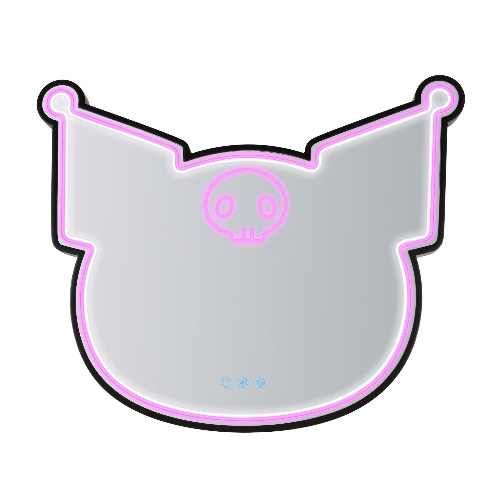 Kuromi™ Neon RGB Wall Mirror | Default Title