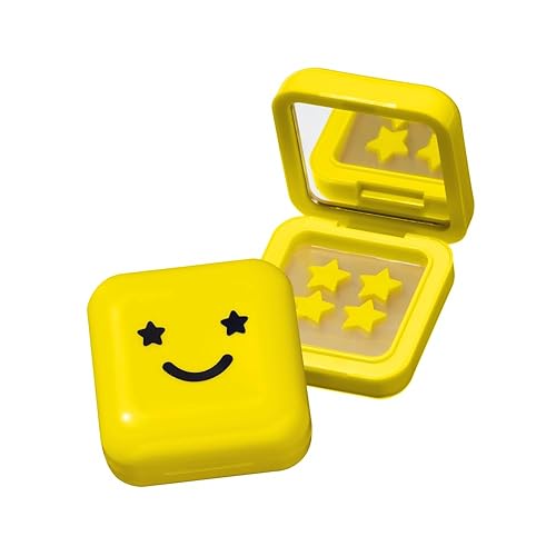 Starface Hydro-Stars, Hydrocolloid Pimple Patches, Absorb Fluid and Reduce Redness, Cute Star Shape, Vegan and Cruelty-Free Skincare (32 Count) - Big Yellow Compact Hydrocolloid