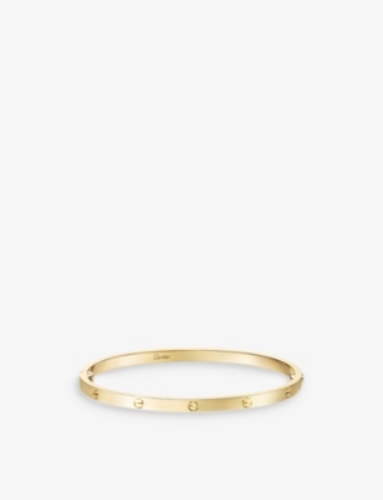 LOVE Small 18ct Yellow-Gold Bracelet