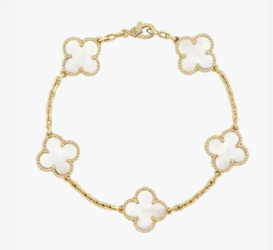 Vintage Alhambra bracelet, 5 motifs