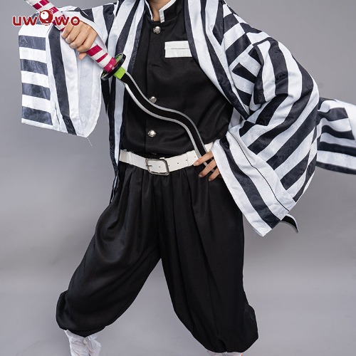 Uwowo Demon Slayer Cosplay Kimetsu no Yaiba Cosplay Iguro Obanai Costume Plus Size Cosplay Costume
