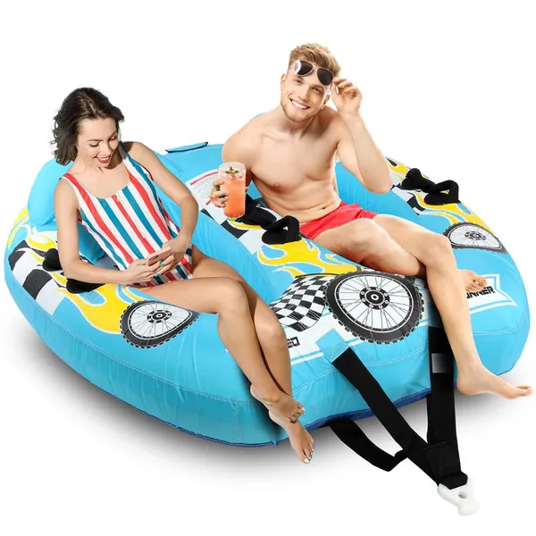 Inflatable Towable Tube For Boating