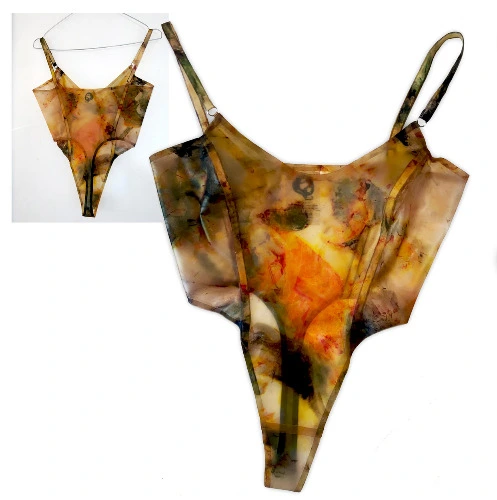 Organic latex swimsuit 