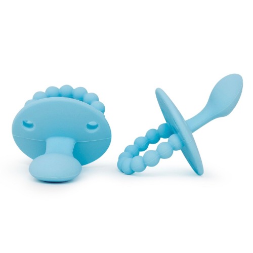 Baby Blue- Adult Silicone Pacifier | Default Title