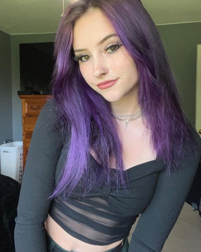 'Magic' Black Alt Mesh Crop Top - Black / S