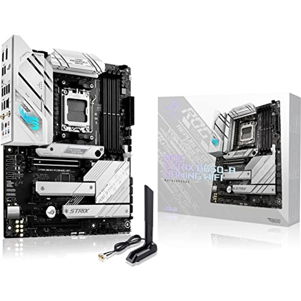 ASUS ROG Strix B650-A Gaming WiFi 6E AM5 (LGA1718) Ryzen 7000 Motherboard(12+2 Power Stages,DDR5,3xM.2 Slots,PCIe® 4.0, 2.5G LAN,WiFi 6E,USB 3.2 Gen 2x2 Type-C® Port)