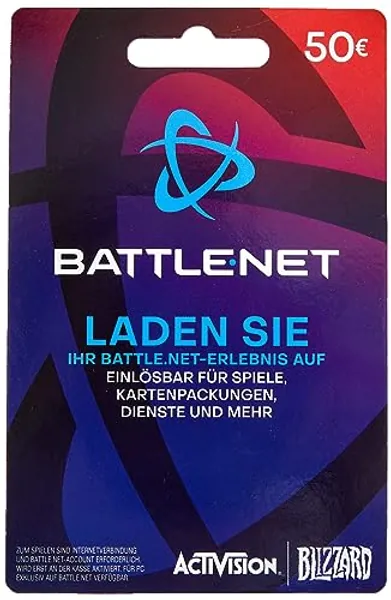 Blizzard-Geschenkkarte - für Deutschland - Gutschein per Post