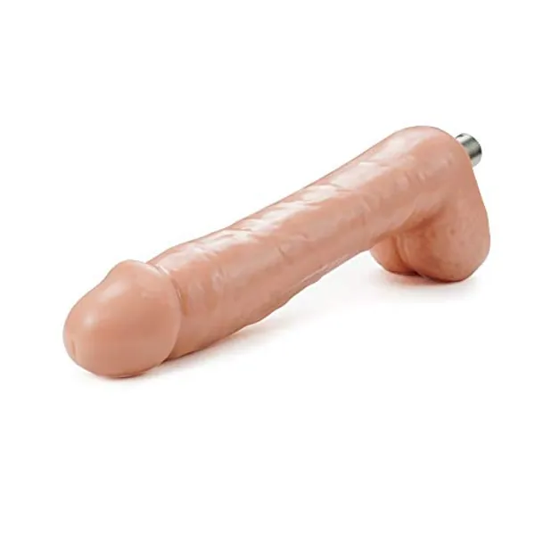 ANNGEOK Sexmaschine Dildo Realistisch 21.5cm Dildo mit 3XLR Verbinder, Hohe Qualität Silikon xxl Dildo Zubehör für Frauen Sexmaschine Groß Dildo Penisaufsatz für Fickmaschine Sexspielzeug Kit