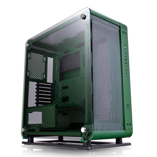 Thermaltake The Core P6 TG Racing Green Edition transformable ATX Mid Tower Fully Modular Computer Case with Tt LCS Certification CA-1V2-00MCWN-00 - P6 - Green
