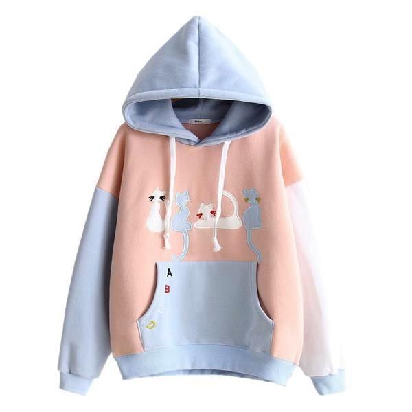 Little Neko Hoodie - Pink