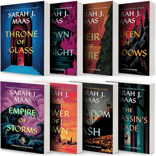 Throne Of Glass Series Collection 8-Book Set by Sarah J. Maas