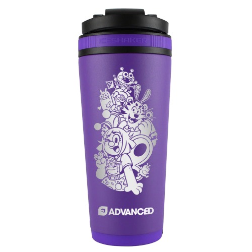 BigNoseBug V2 Custom 26oz Ice Shaker - Purple - Purple