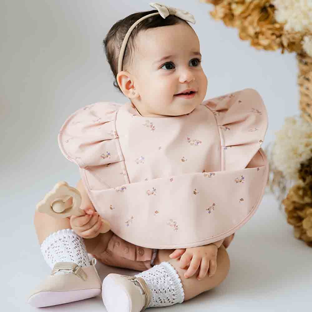 Posy Frill Snuggle Bib | Default Title