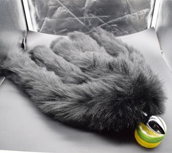 Soul Snatch | Toys: "Sly Vixen" Five Tail Fox Butt Plug - Black