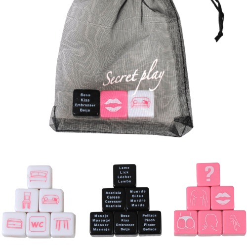SECRETPLAY GAME 3 DICE (ES / PT / EN / FR)