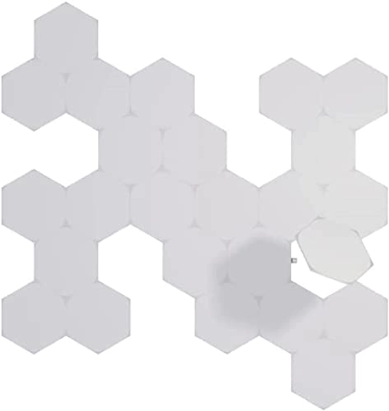 Nanoleaf Shapes Hexagon Expansion Pack, 25 Additional Smart Light Panels LED RGBW - Modular Wi-Fi Colour Changing Wall Lights, Works with Alexa Google Assistant Apple Homekit, for Room Decor & Gaming