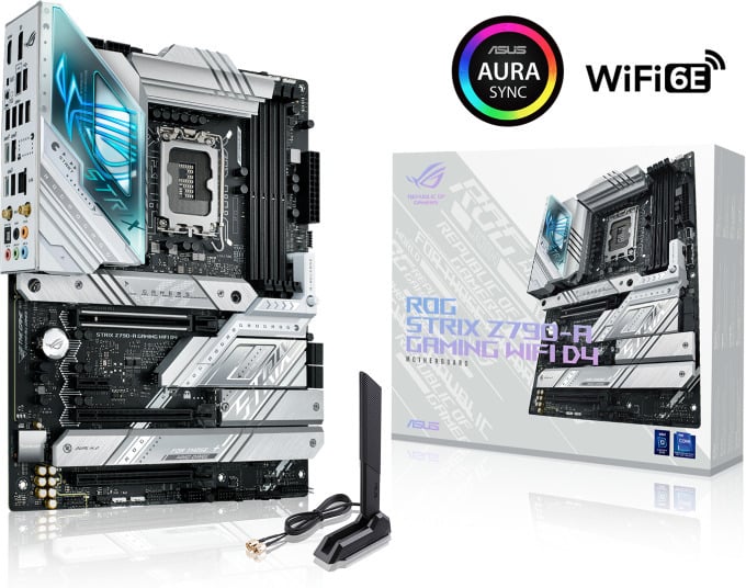 Asus ROG STRIX Z790-A GAMING WIFI D4 ATX -emolevy 467,99