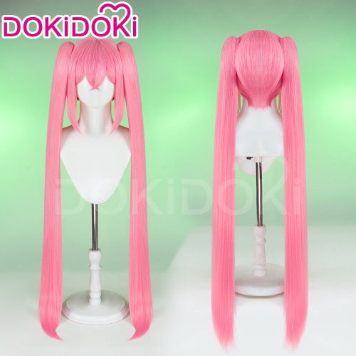DokiDoki VSINGER Cosplay Sakura Wig Pink Long Twintail | Wig Only-Order Processing Time Refer to Description Page