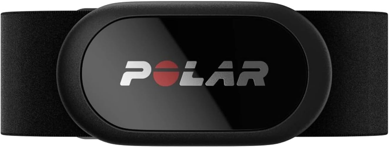 Polar H10 Heart Rate Monitor Chest Strap - ANT + Bluetooth, Waterproof HR Sensor for Men and Women - M-XXL: 26-36" - Black