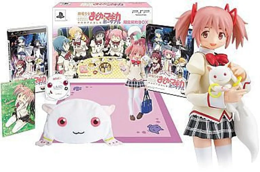 Puella Magi Madoka Magica Portable - Mahou Shoujo Madoka★Magica - Kaname Madoka - Kyuubey - Figma #SP-039 - School Uniform ver.