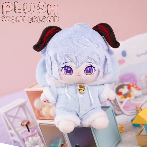 【Ready For Ship】【Consignment Sales】 PLUSH WONDERLAND Game Genshin Impact Doll Plush 20CM Ganyu Plushies Gan Yu FANMADE | 【SKELETON】 Doll With Clothes-Order Processing Time Refer to Description Page