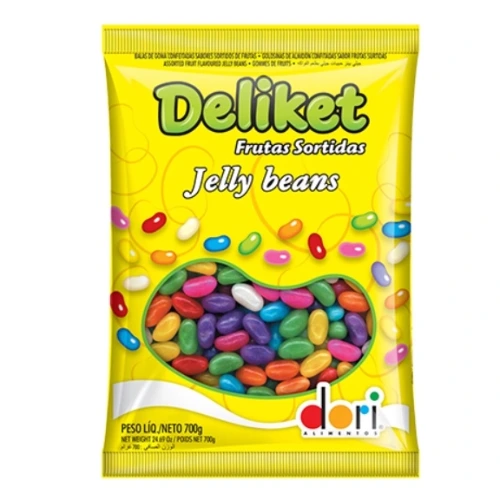 Bala Goma Jujuba Frutas Deliket Dori 700g