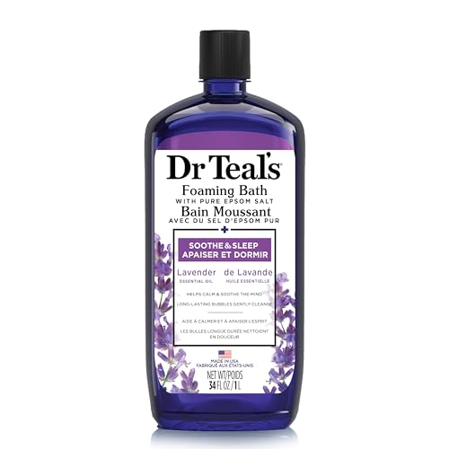 Dr Teal's lavender foaming bath, 1000 Milliliter - Bubble Bath (1000 ml) - foaming Bath