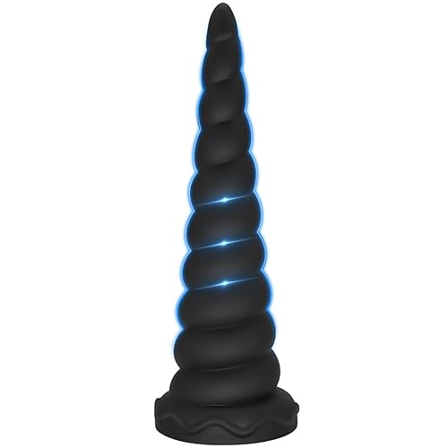 Anal Stretcher Trainer Big Anal Plug Anal Beads Adult Sex Toys for Women and Men, Large Butt Plug Training Cone Liquid Silicone Prostate Massager with Strong Suction Cup for Hands-Free Play