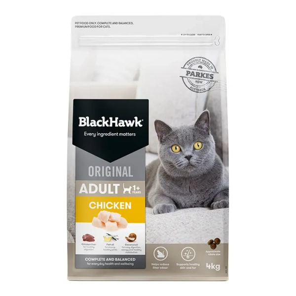 Black Hawk Original Chicken Adult Cat Food