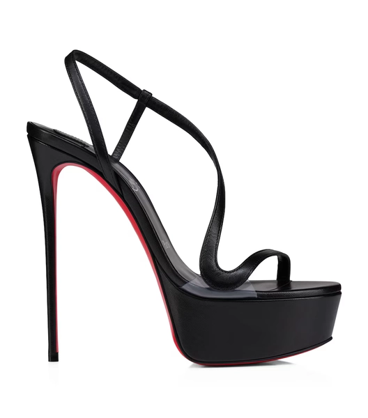 Christian Louboutin - Rosalie Alta Leather Sandals 150